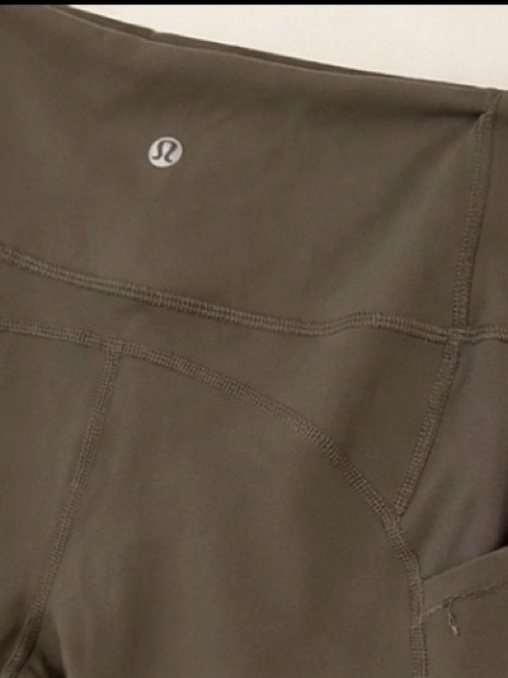 Lululemon High-Rise Cropped Leggings – Women’s Size 6 - Picture 3 of 5